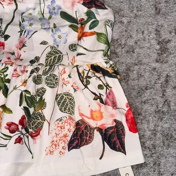 Commense Floral Strapless Blouse - Multicolor - Picture 5 of 9